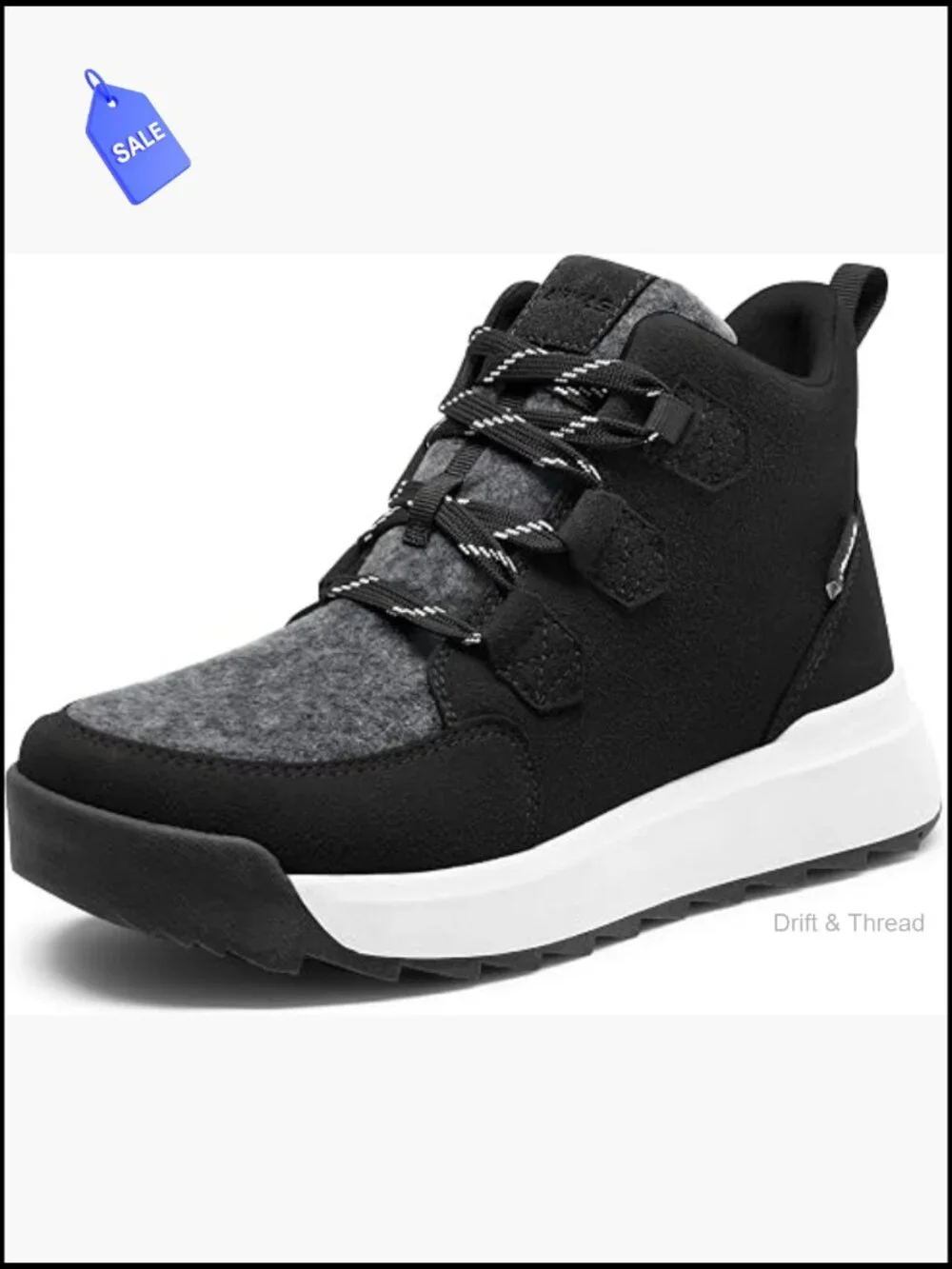 Women's Winter Snow Boots Warm Water-Resistant Ankle Booties Lace Up